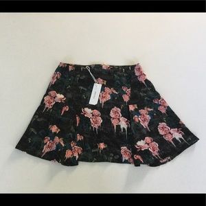 NWT TAVIK+ Chesnay skirt floral print SZ S